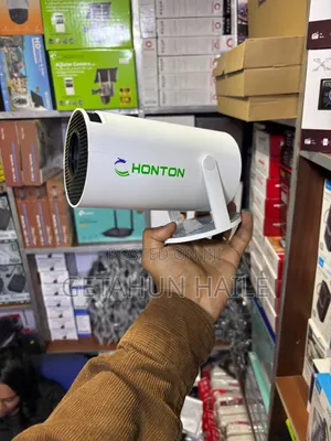Ultra Hd Android Mini Projector (Hanton Hy300 Mini Smart Projector)