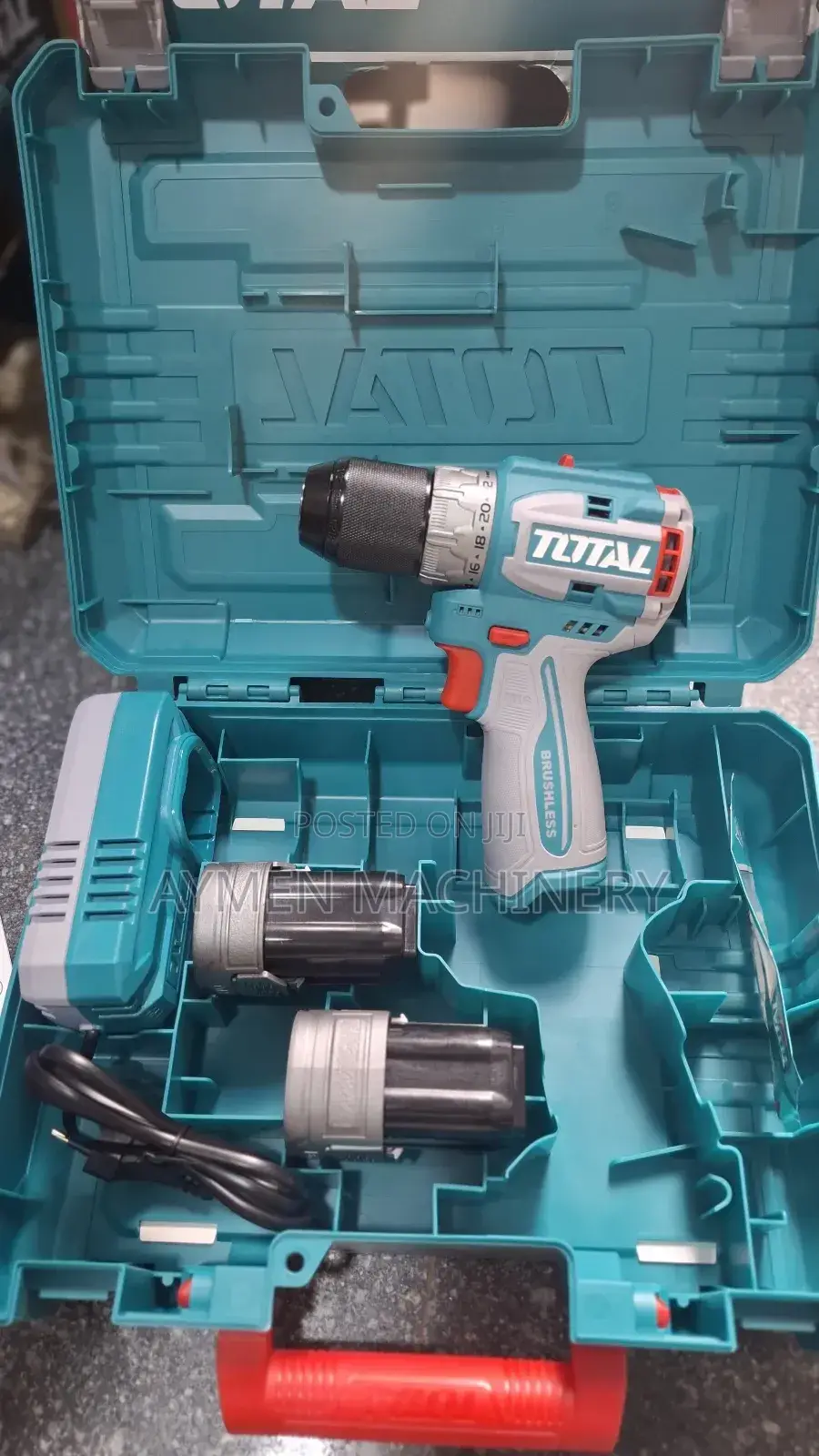 Total 16v Brushless Drill 13mm