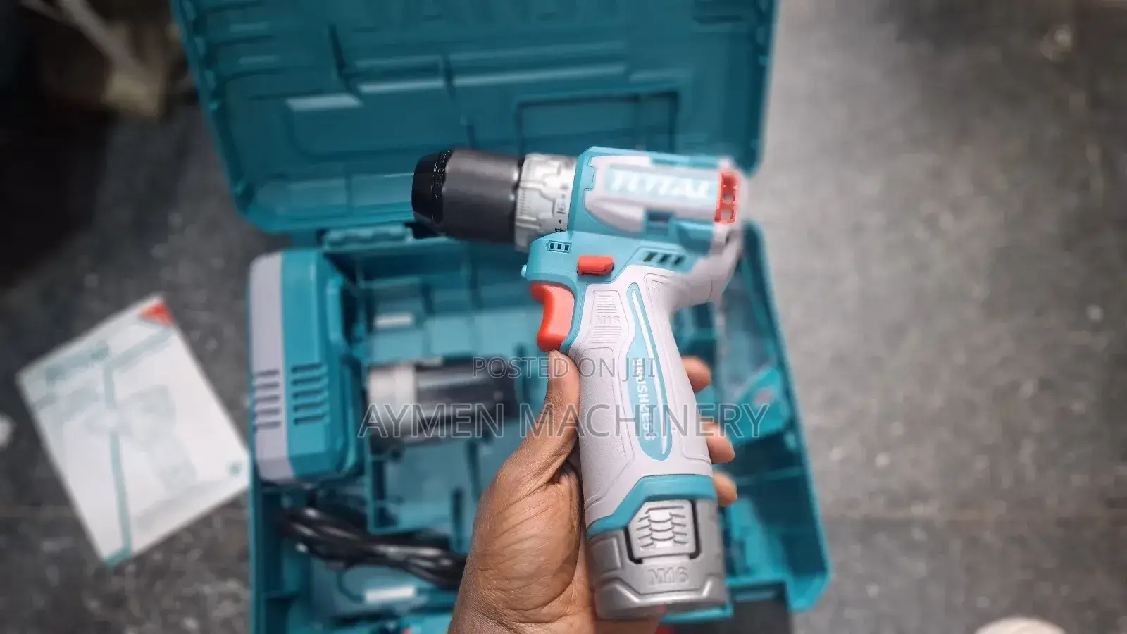 Total 16v Brushless Drill 13mm