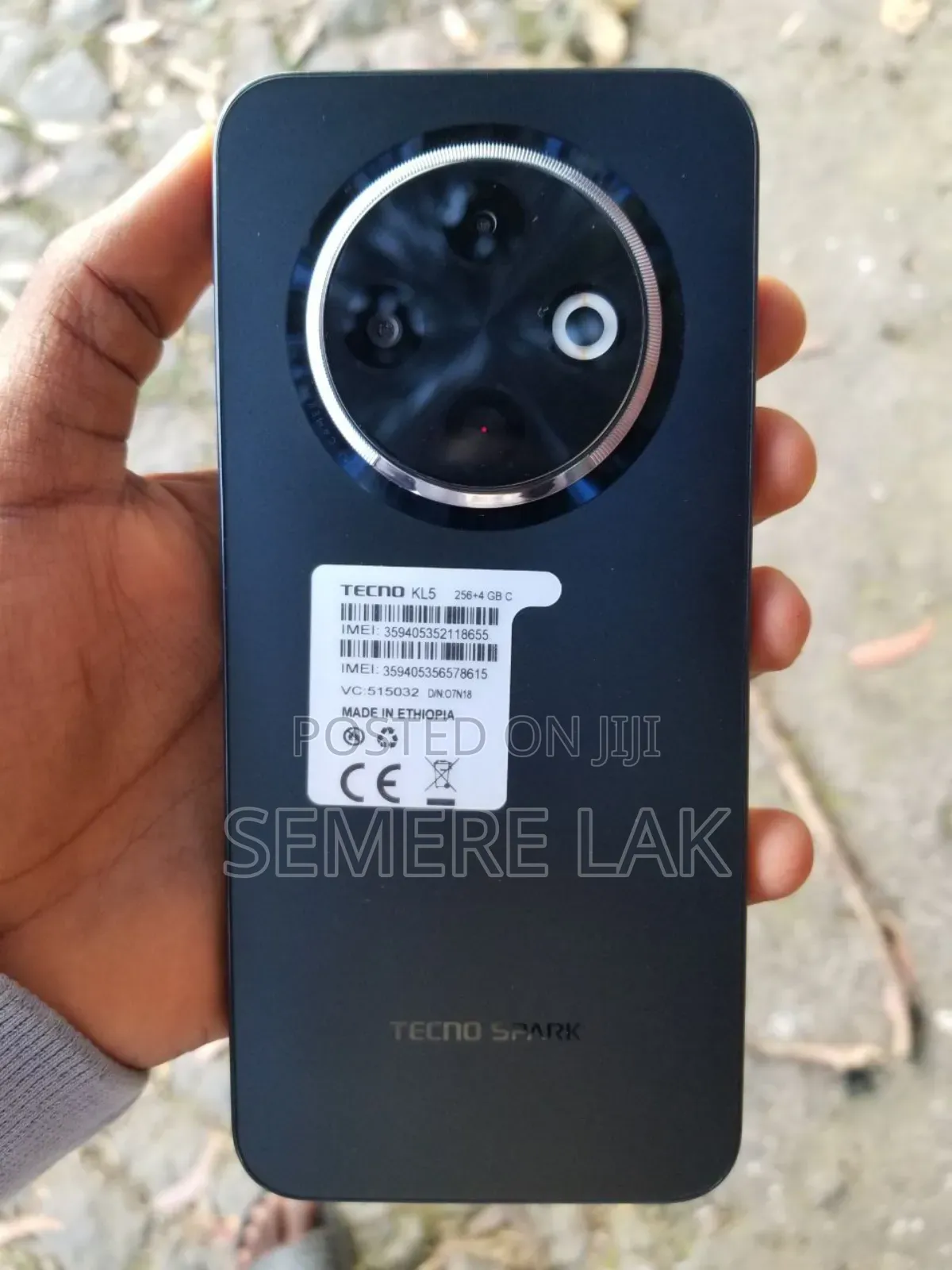 Tecno Spark 30C 128 GB Black
