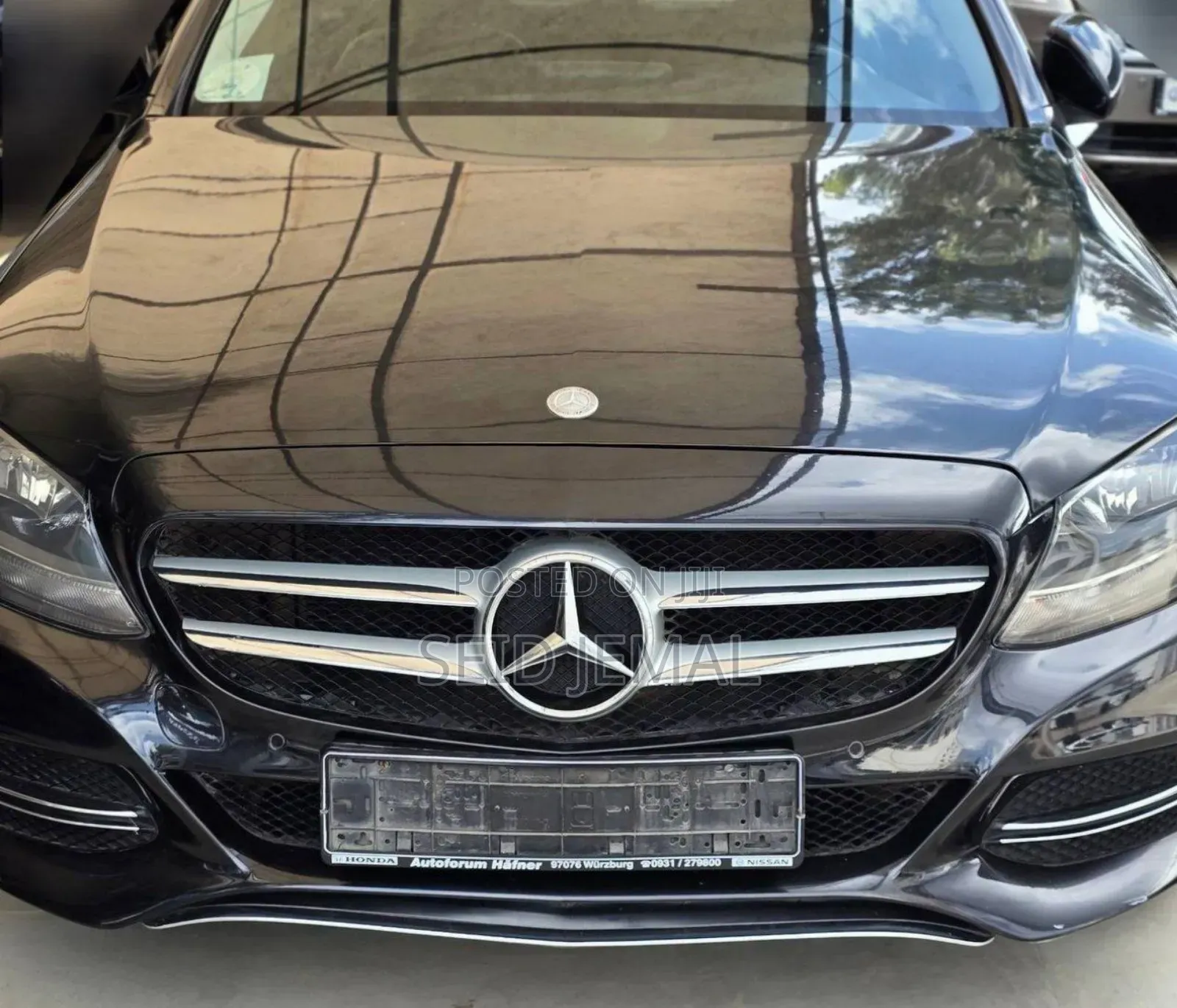 Mercedes-Benz C180 2014 Matt Black