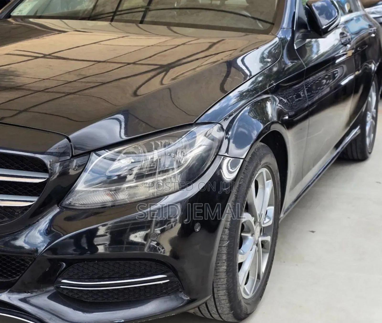 Mercedes-Benz C180 2014 Matt Black