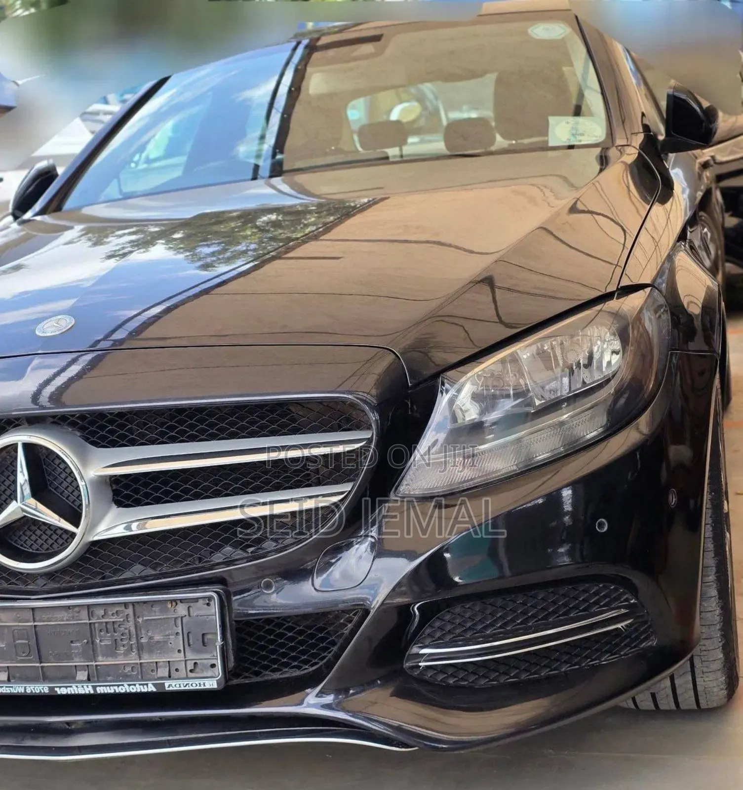 Mercedes-Benz C180 2014 Matt Black