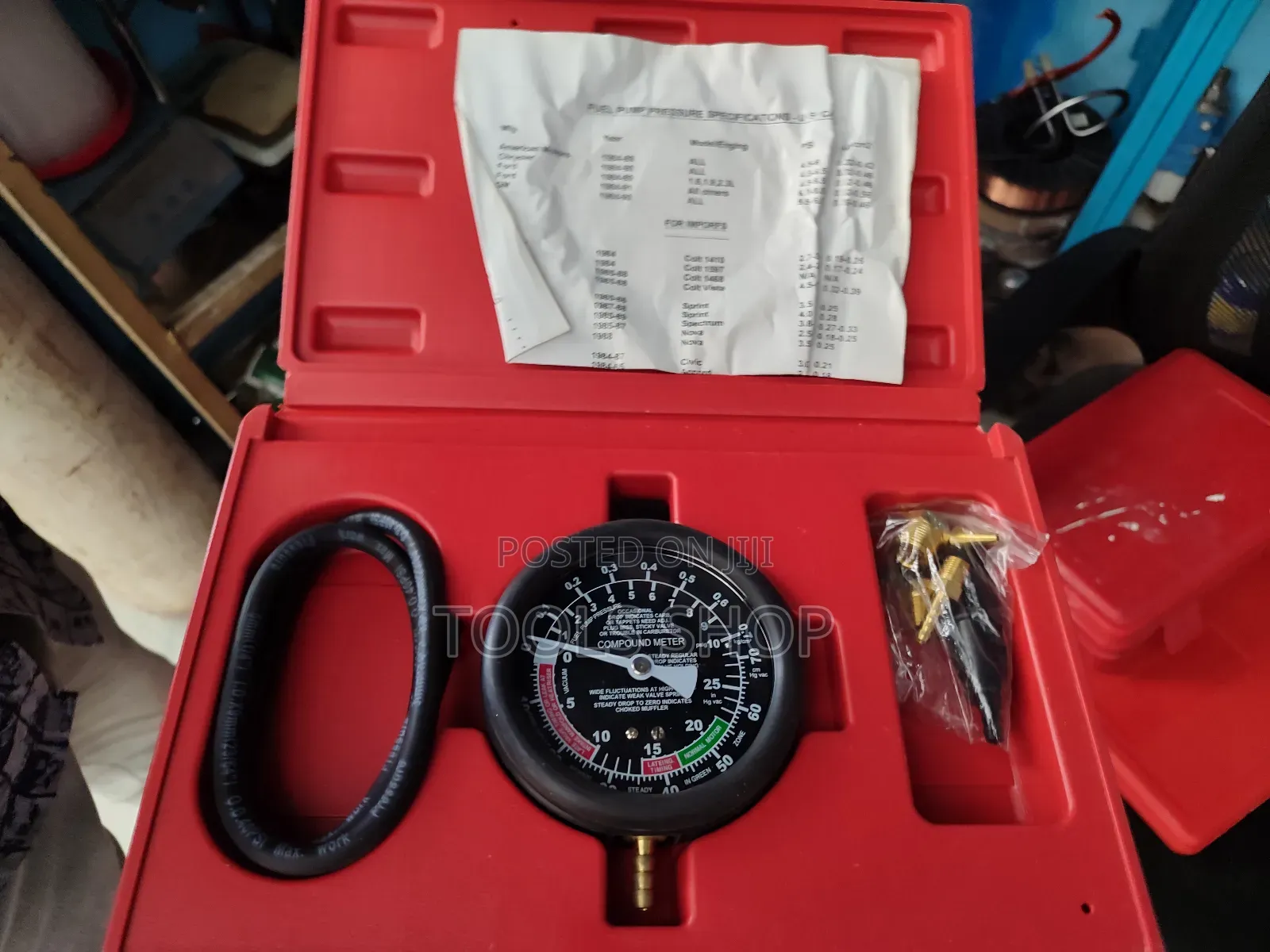 Vacuum and Fule Pump Tester