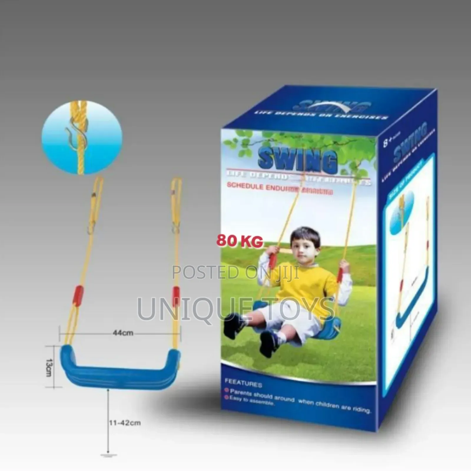 Children’S Outdoor Swing – 80kg Capacity