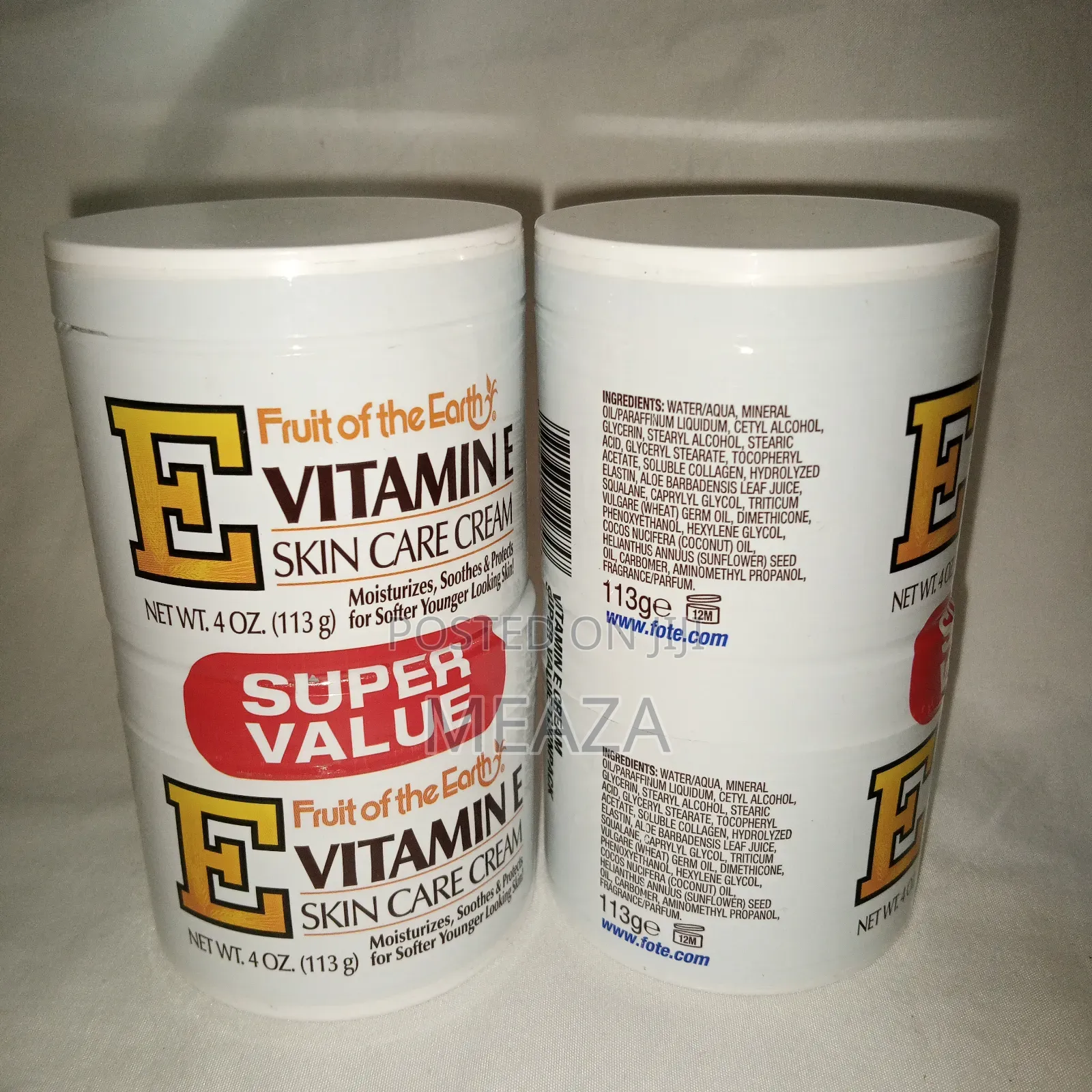 Vitamin E Skin Care Cream