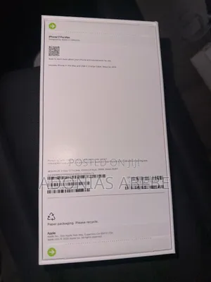 Photo - New Apple iPhone 17 Pro Max 256 GB Blue