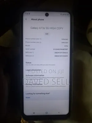 Photo - New Samsung Galaxy A73 5G 128 GB White