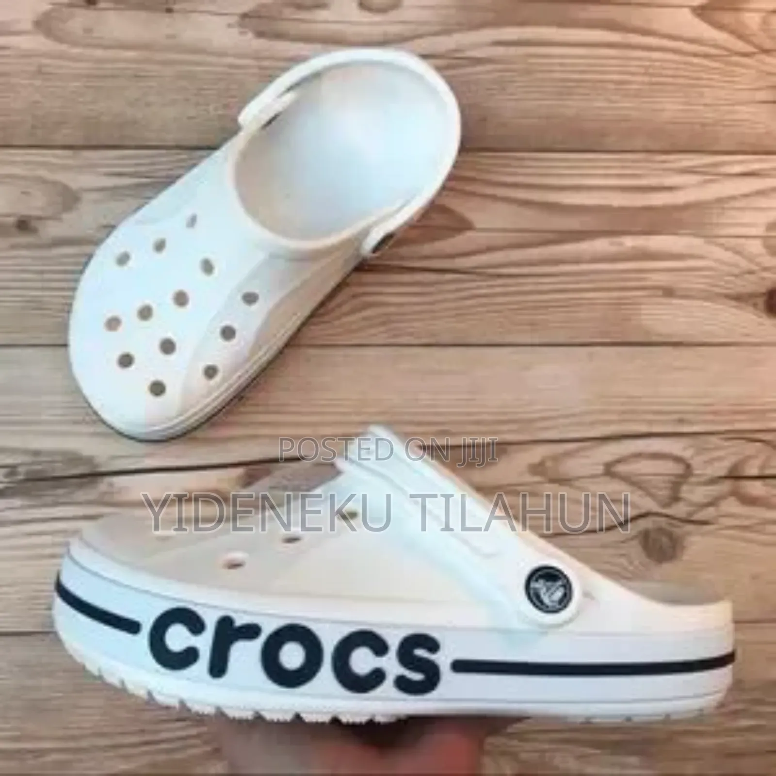 High Quality Crocs Bayaband Clog White
