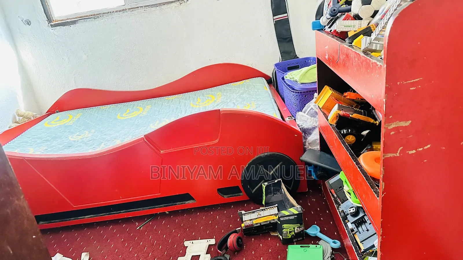 Children’S Bed ( Car Racing )