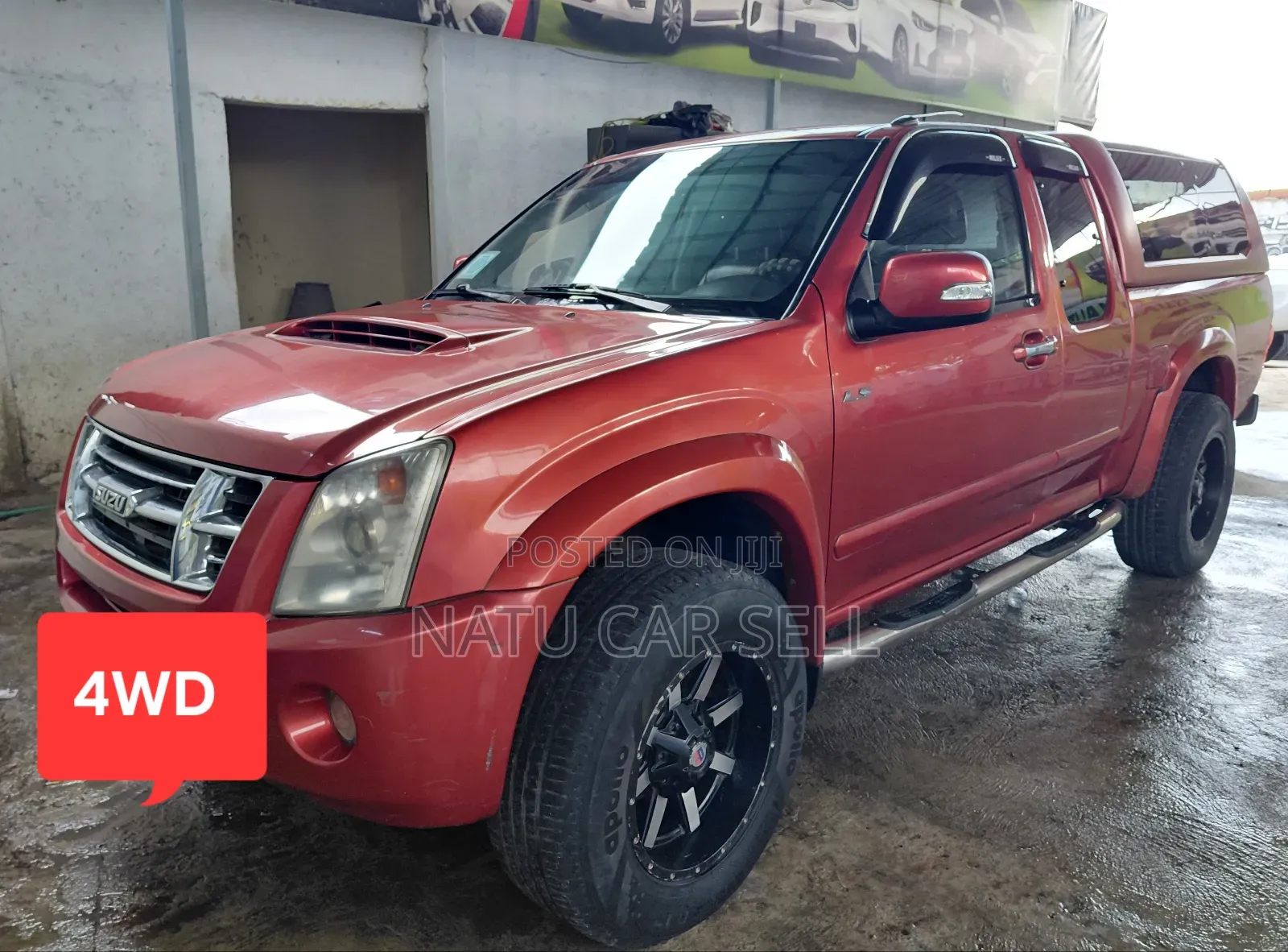 Isuzu D-MAX 2008 Red