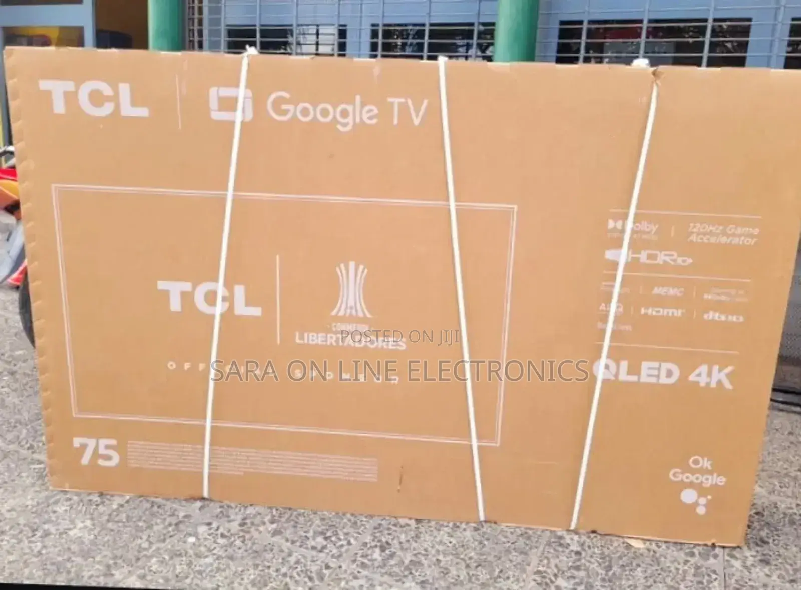 TCL 75" Google Smart Tv Framless New 2025 Free Delivery