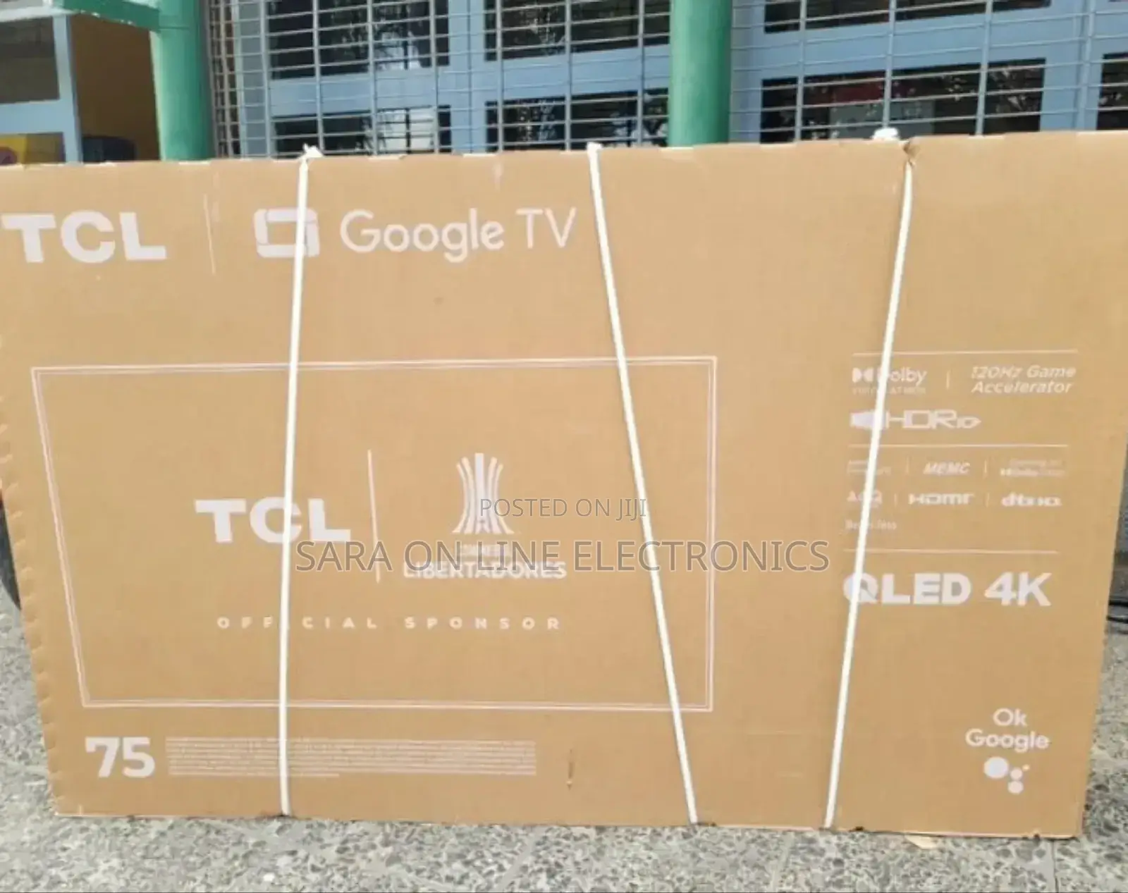 TCL 75" Google Smart Tv Framless New 2025 Free Delivery