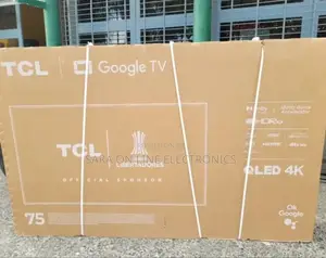 TCL 75" Google Smart Tv Framless New 2025 Free Delivery