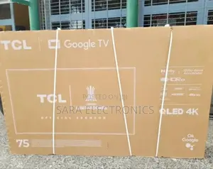 TCL 75" Google Smart Tv Framless New 2025 Free Delivery