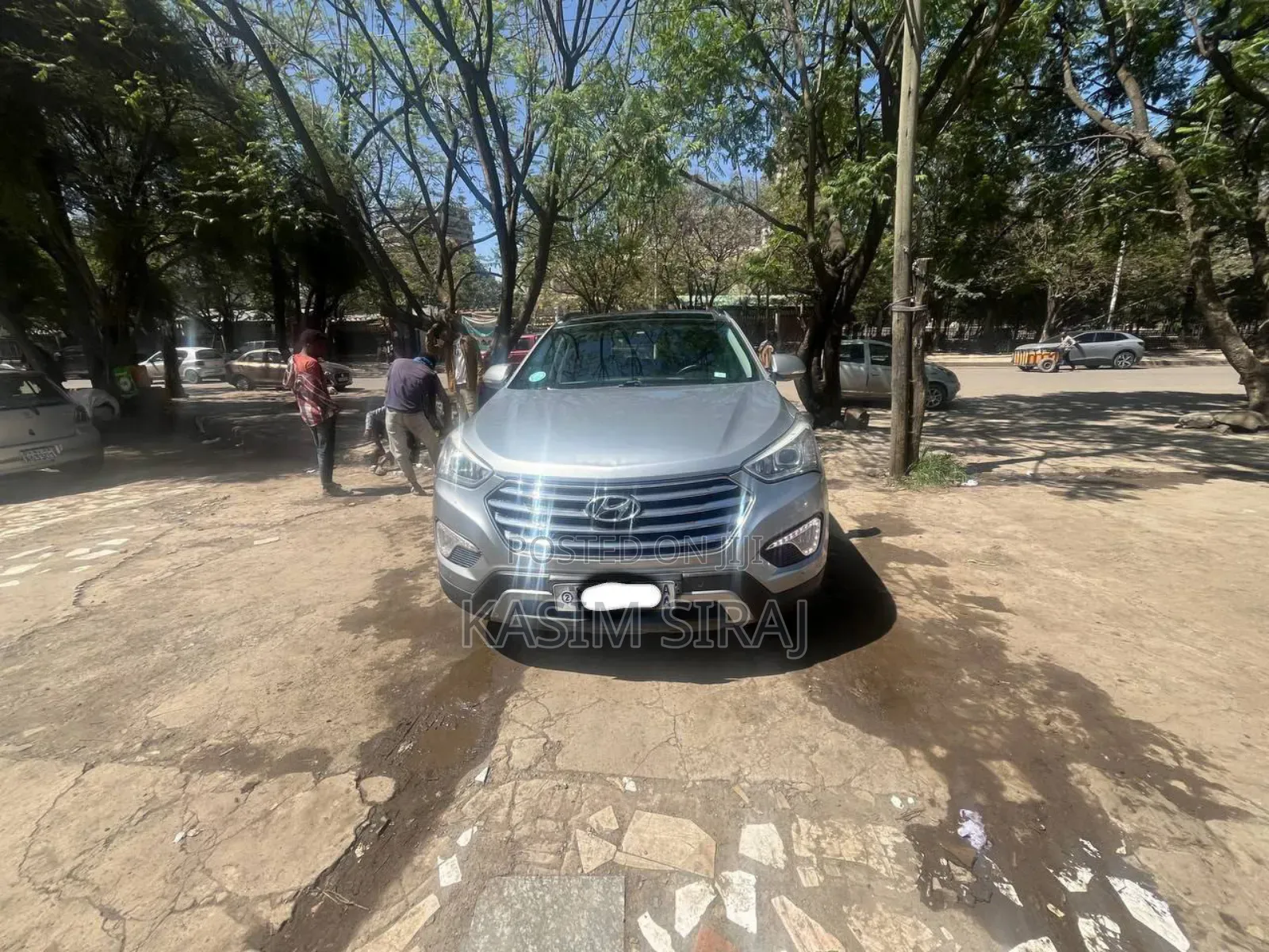 Hyundai Santa Fe GLS 4dr SUV (3.3L 6cyl 6A) 2015 Silver