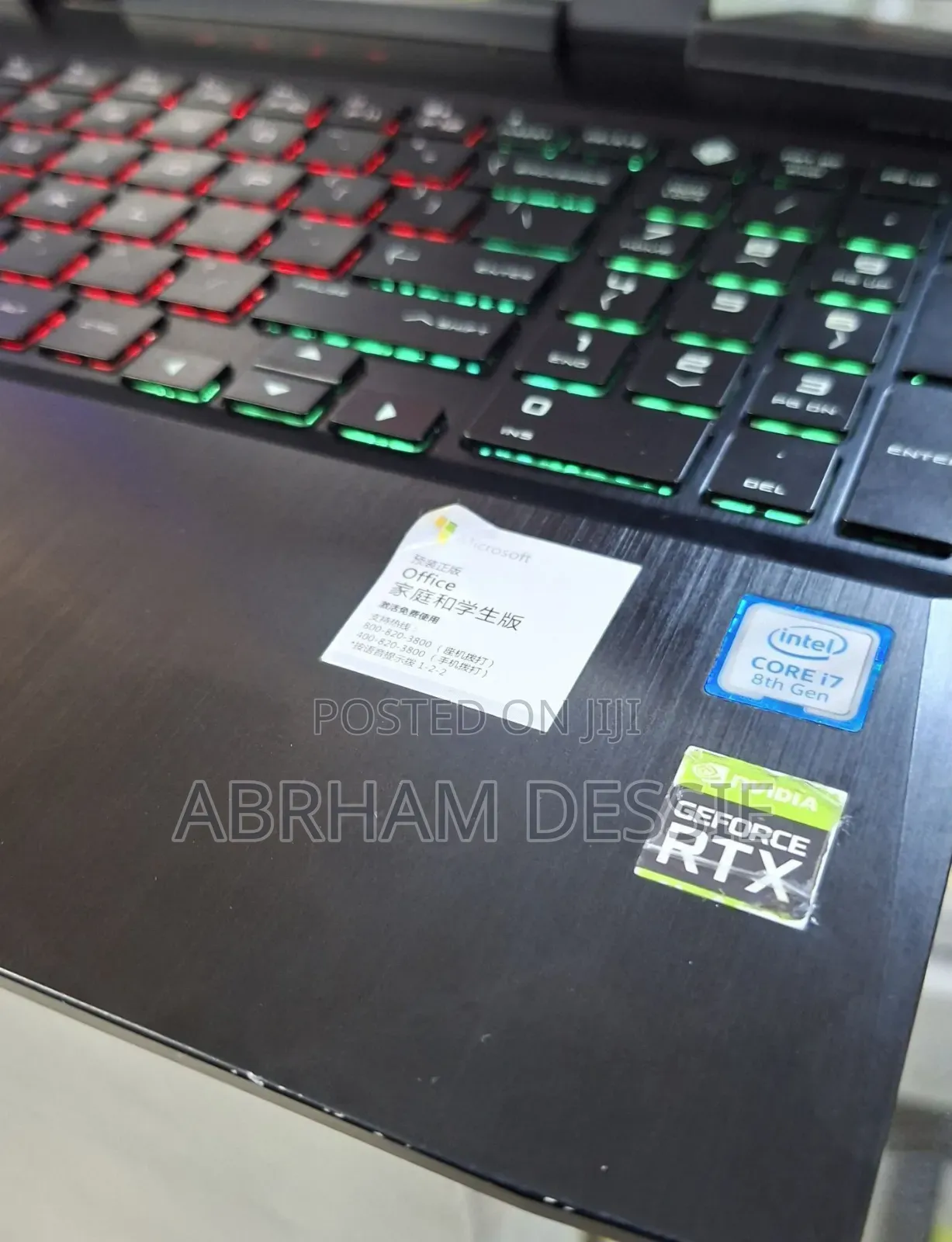 New Laptop HP Omen 15 256GB Intel Core I7 SSD 1T