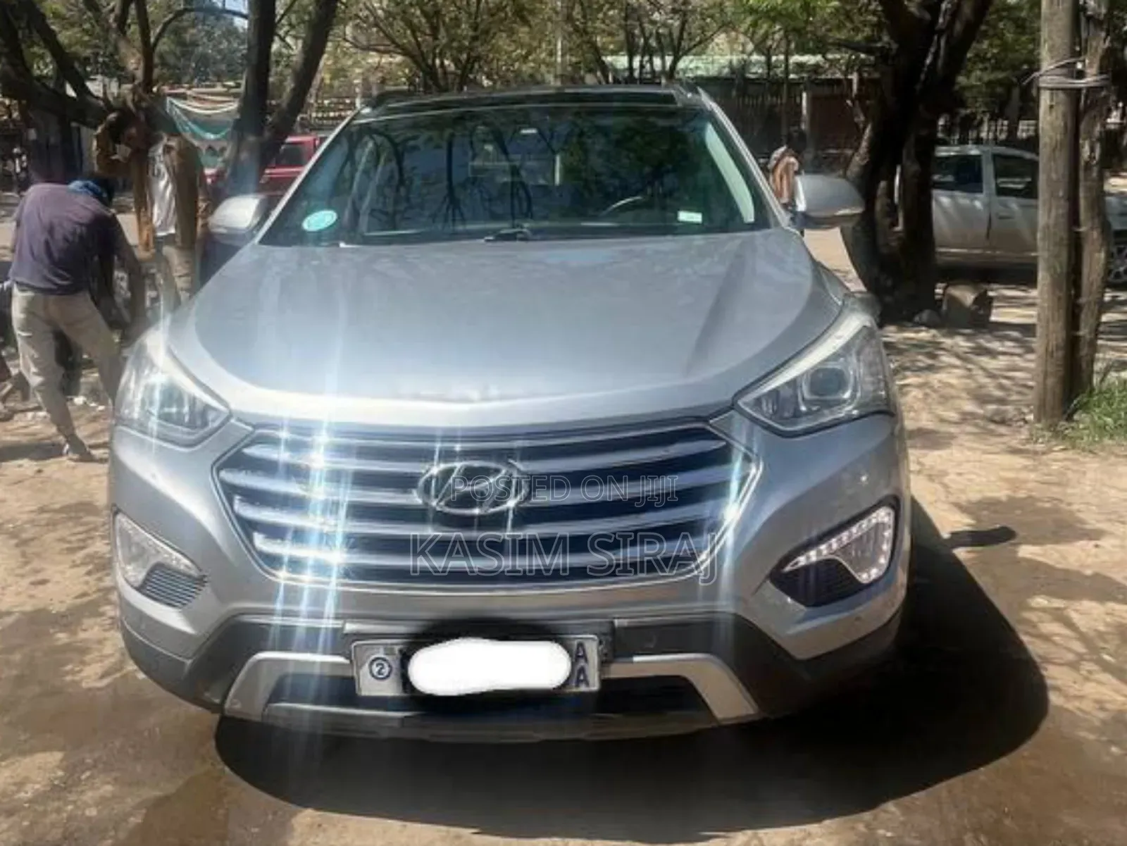 Hyundai Santa Fe GLS 4dr SUV (3.3L 6cyl 6A) 2015 Silver