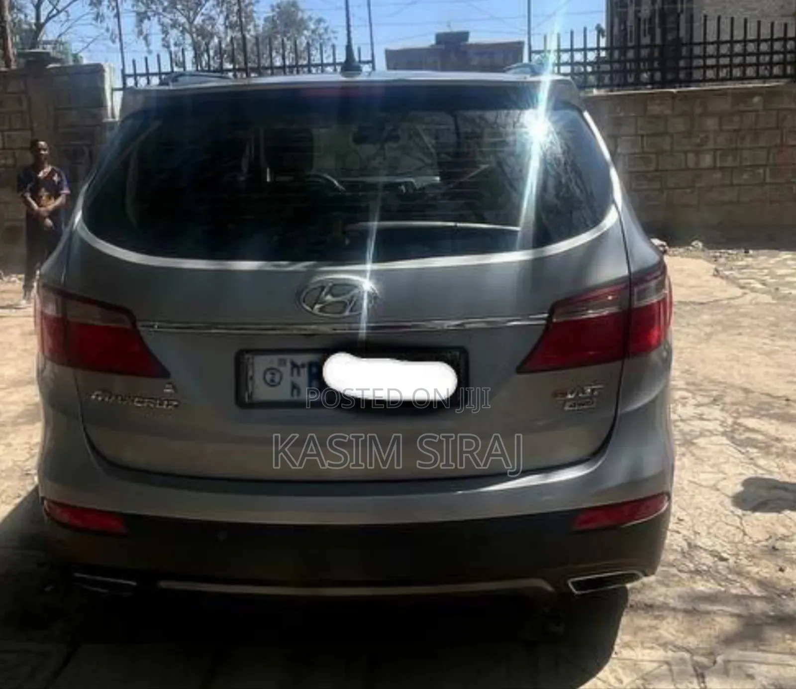 Hyundai Santa Fe GLS 4dr SUV (3.3L 6cyl 6A) 2015 Silver