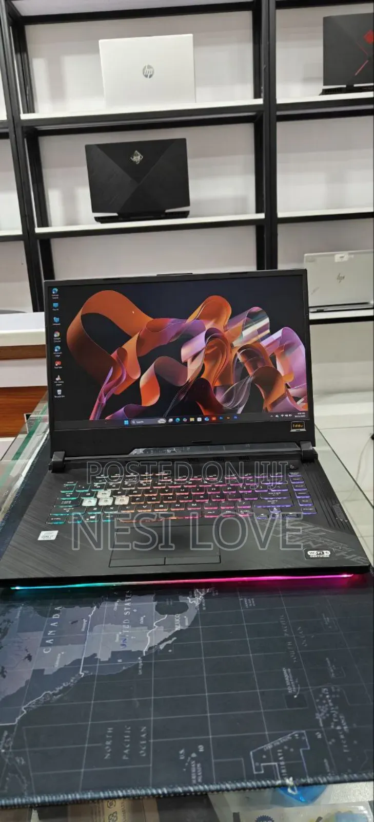 New Laptop Asus ROG Strix G15 16GB Intel Core I7 SSD 512GB