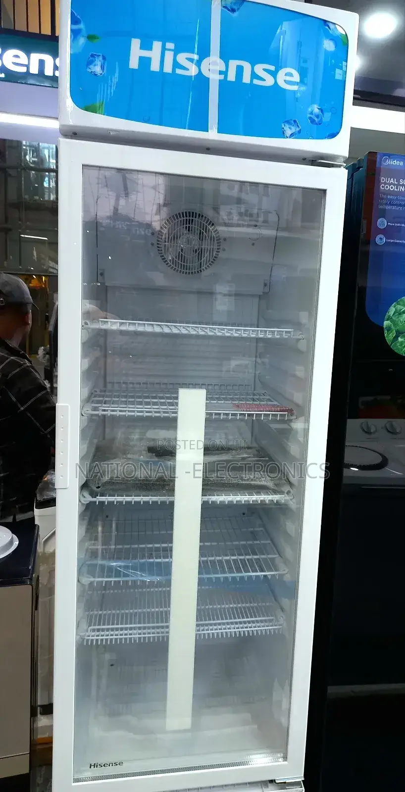 Hisense Display Fridge 500 Model 382liter