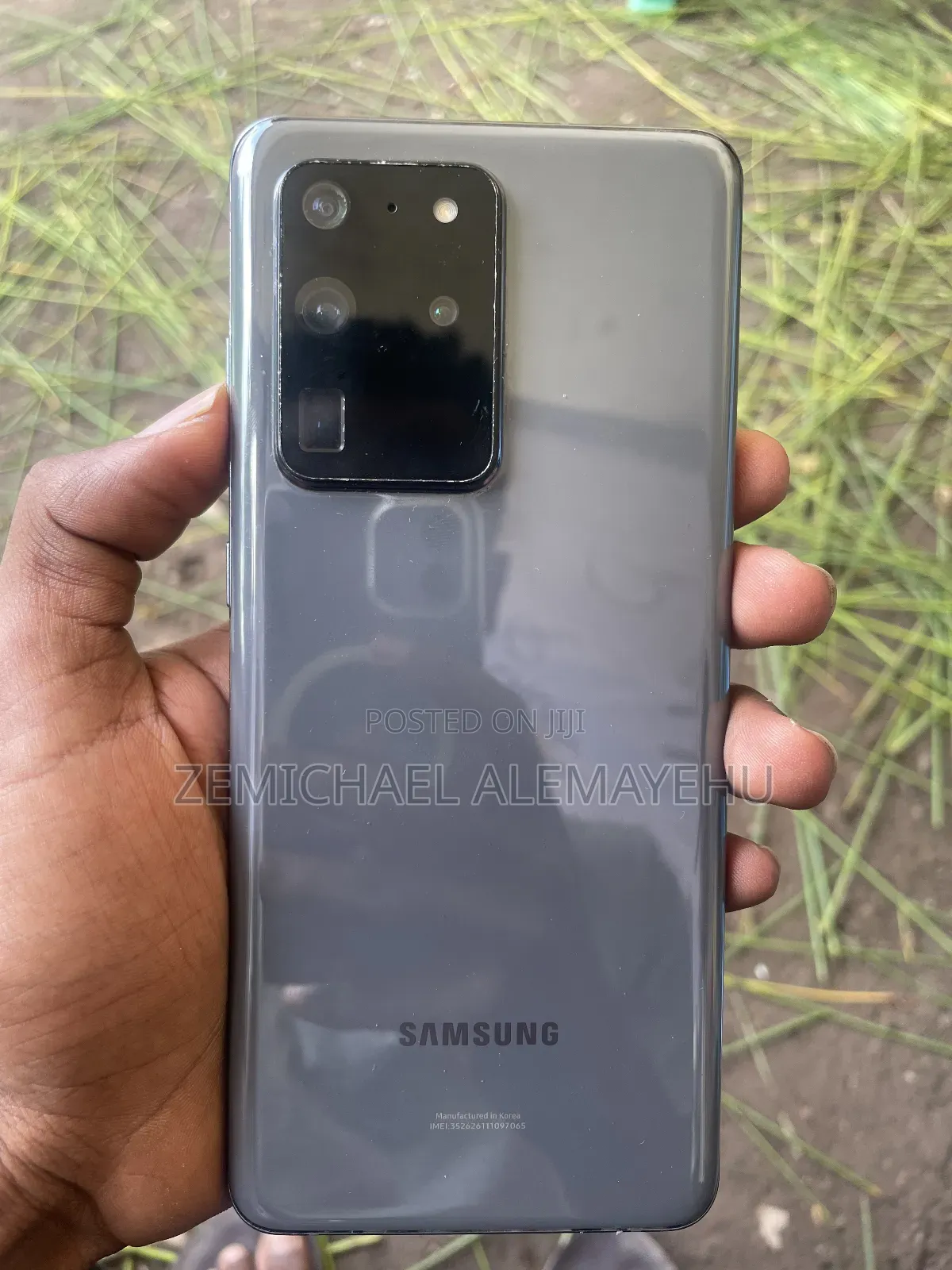 Samsung Galaxy S20 Ultra 5G 128 GB Silver