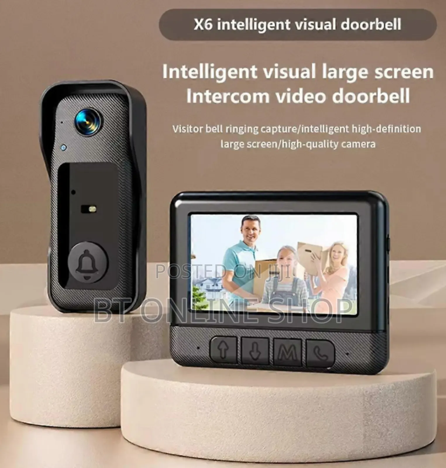 X6 Video Doorbell Camera