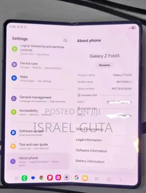 Photo - Samsung Galaxy Z Fold4 256 GB Black