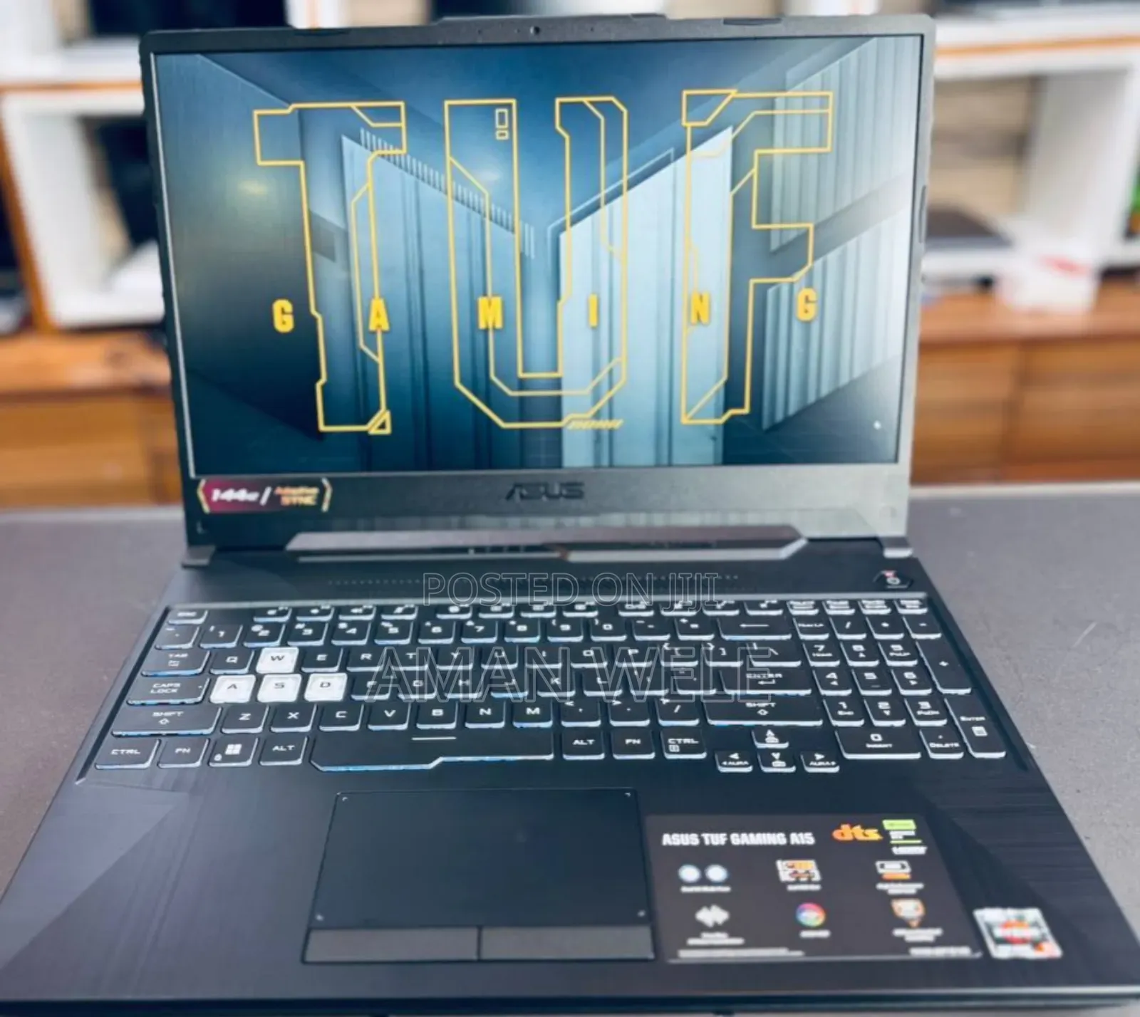 New Laptop Asus TUF Gaming A15 16GB AMD Ryzen 5 SSD 512GB