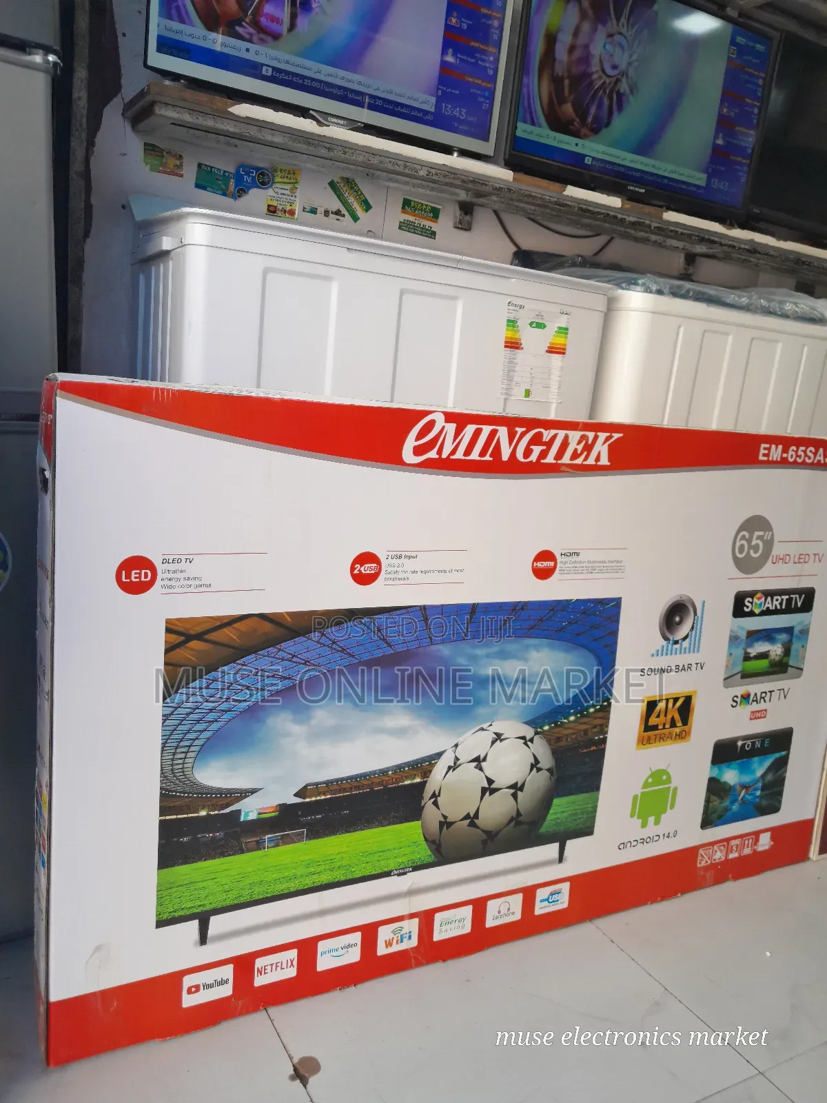 Eminigtek 65inch Smart Android Tv