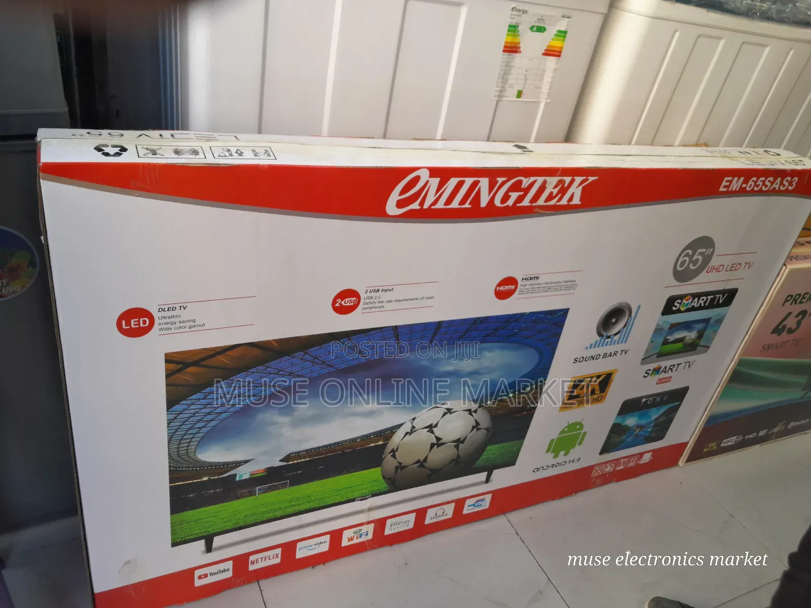 Eminigtek 65inch Smart Android Tv