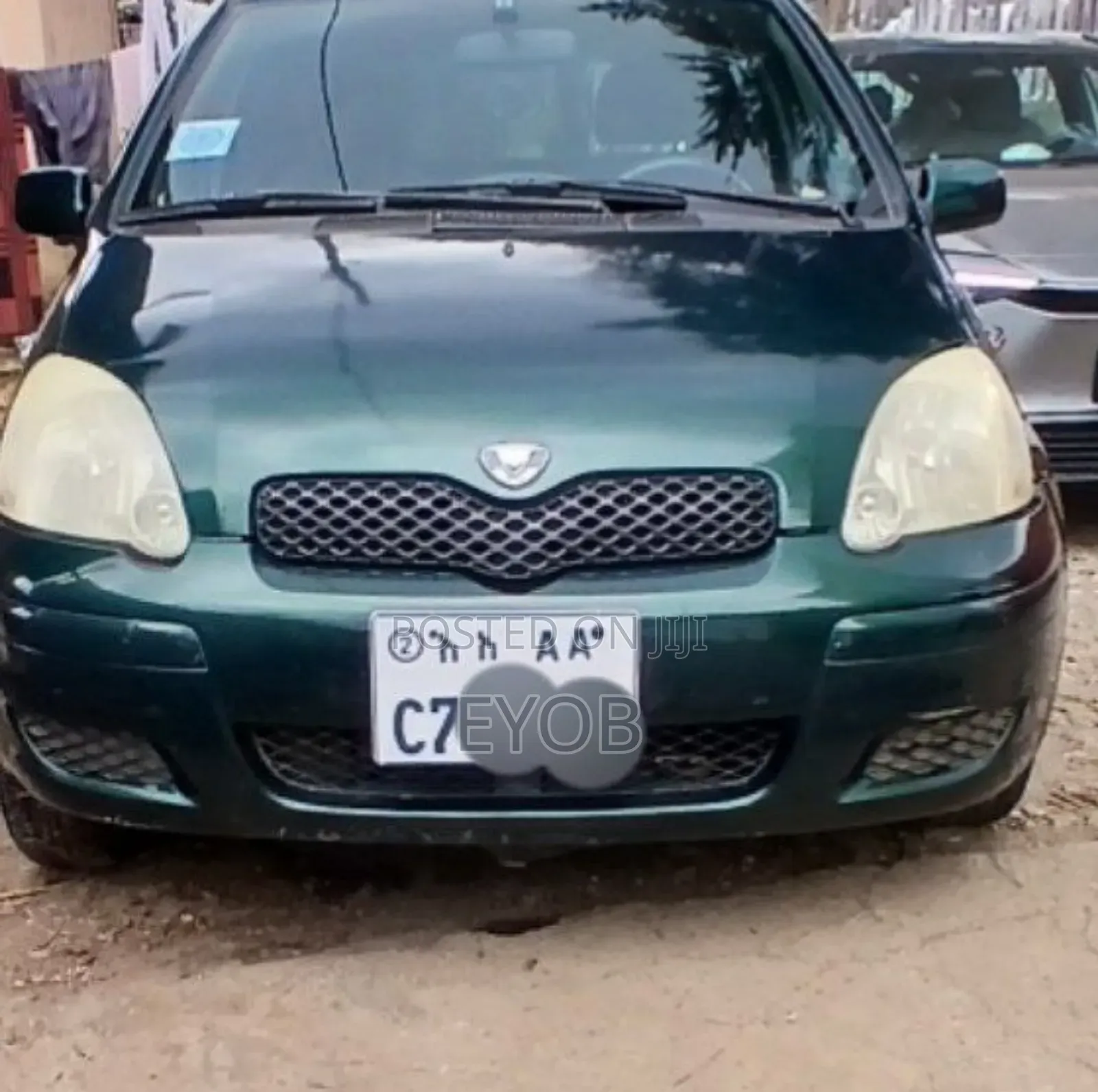 Toyota Vitz 2002 Green
