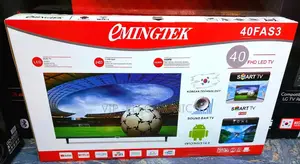 Emingtek Tv 40 Inch Tv Smart Android 14.0 Mew 2025 Frameless Tv