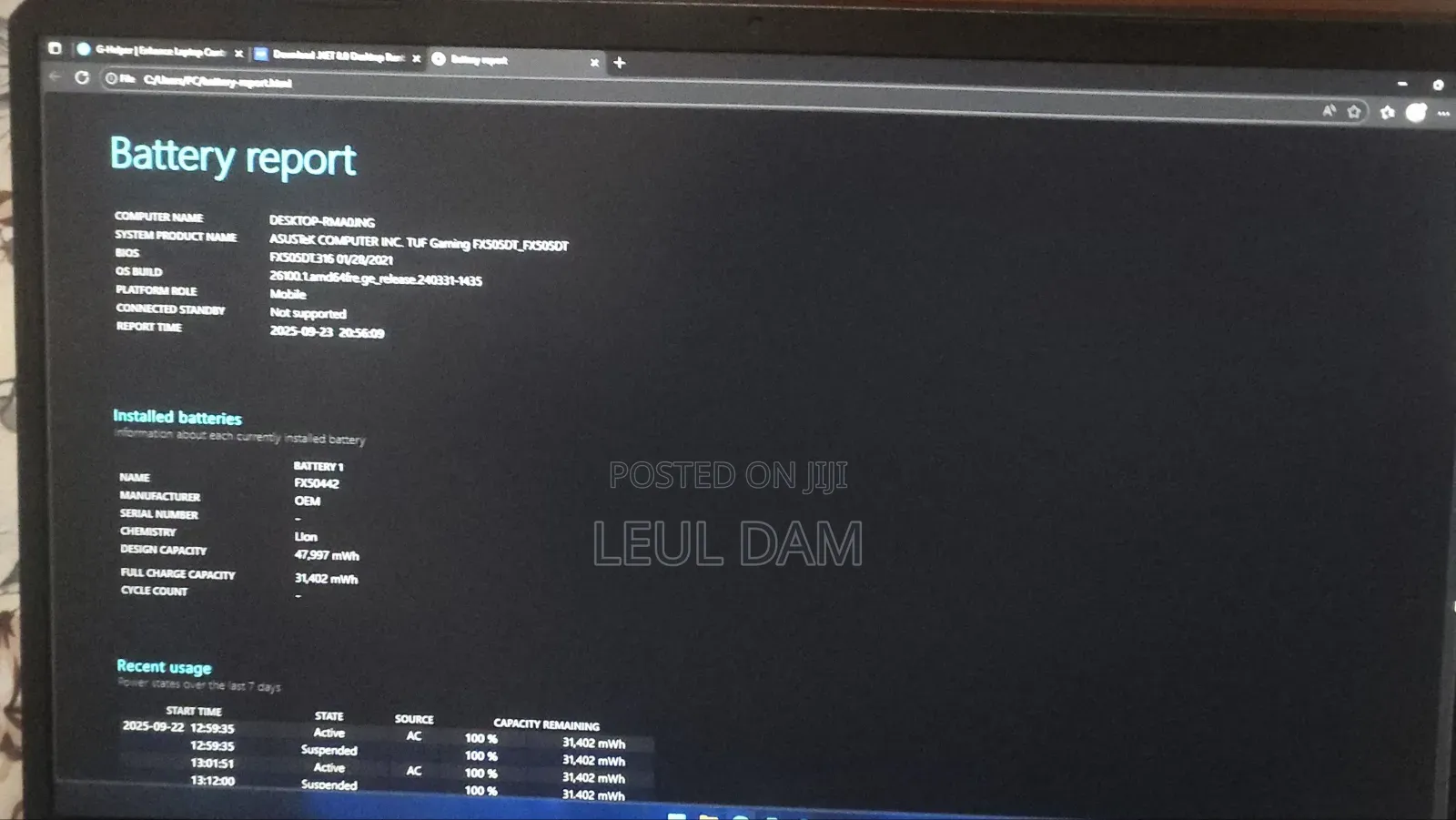 Laptop Asus TUF Gaming FX504 16GB AMD Ryzen 5 SSHD (Hybrid) 512GB