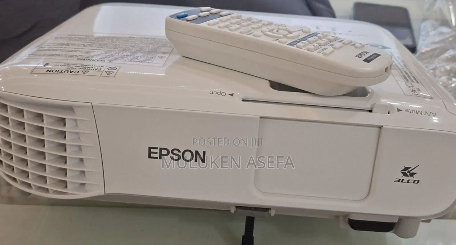 Brand New Epson Projector 
Has Remote and Bag 
Model Name: Eb-X39