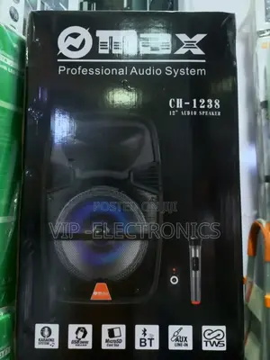 Max Speakers 12"Inch Professional Audio System Speakers