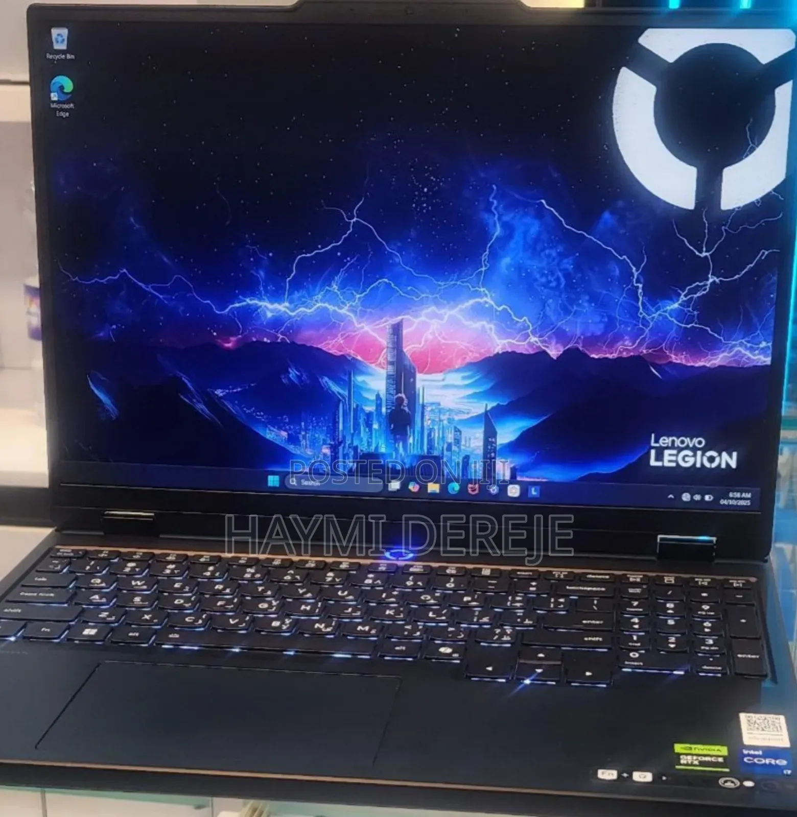 New Laptop Lenovo Legion 5 24GB Intel Core I7 SSD 1T