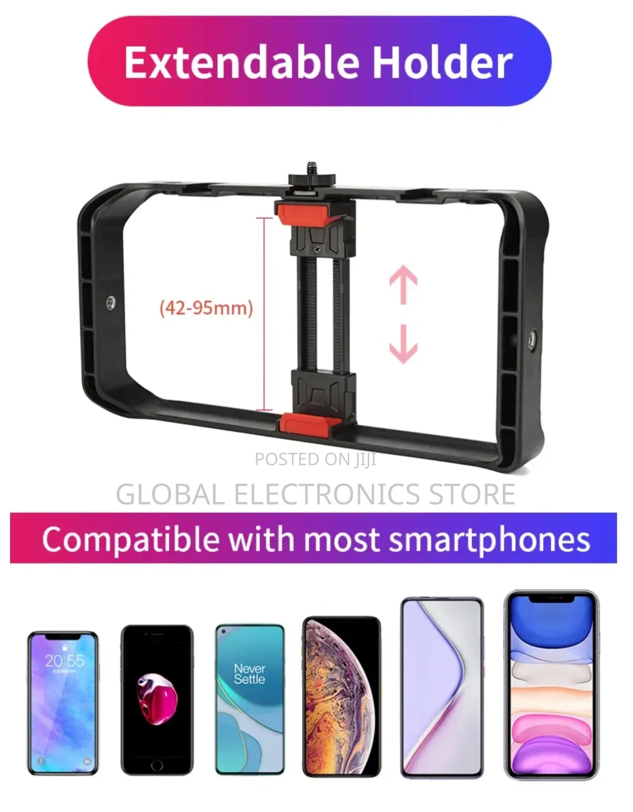 Vlogging Filmmaking Cage Handheld Stabilizer Grip Tripod Kit Handle