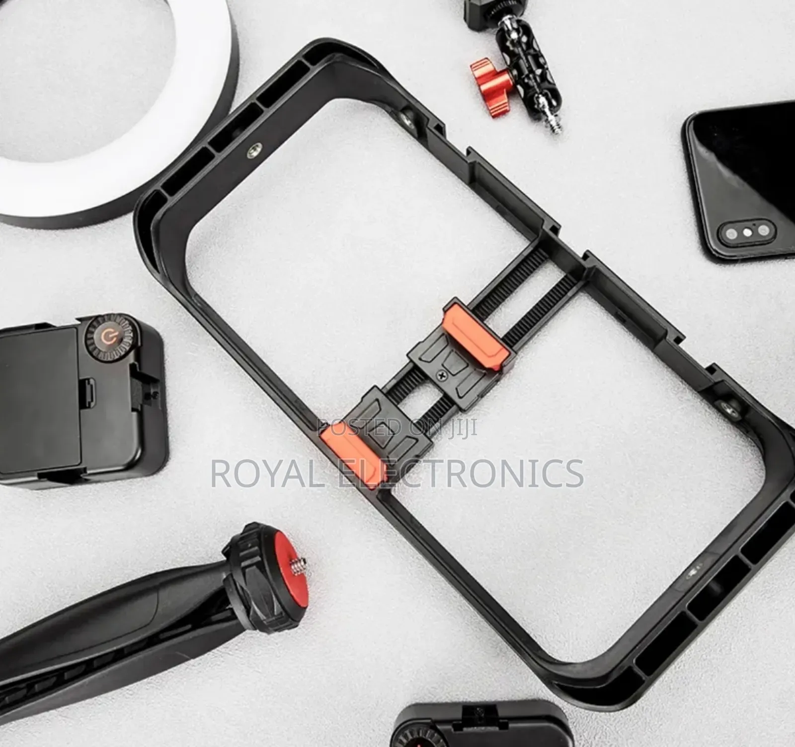 Vlogging Handheld Stabilizer Grip Tripod Kit (ለስልክም ለካሜራም ይሆናል )