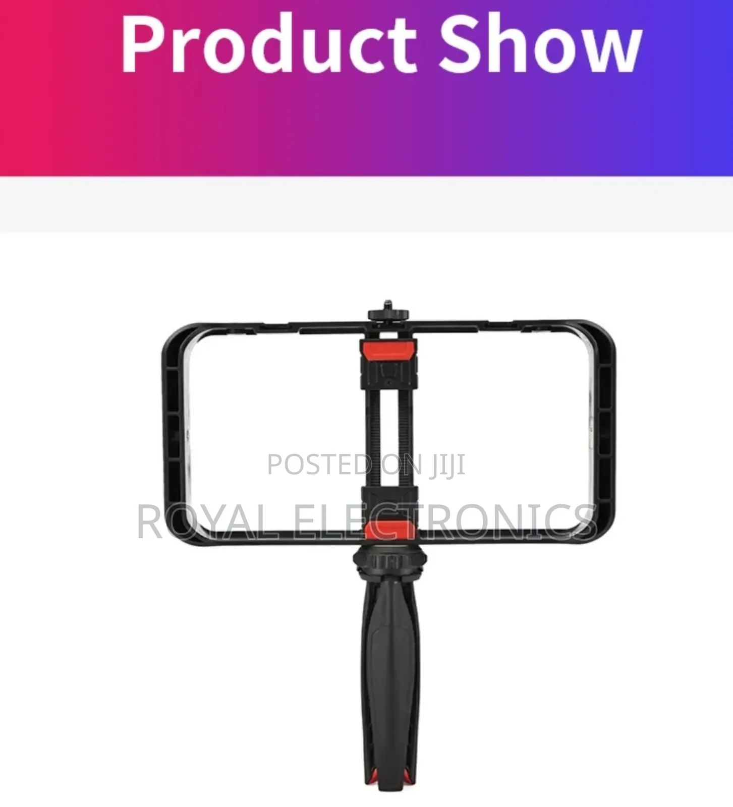 Vlogging Handheld Stabilizer Grip Tripod Kit (ለስልክም ለካሜራም ይሆናል )