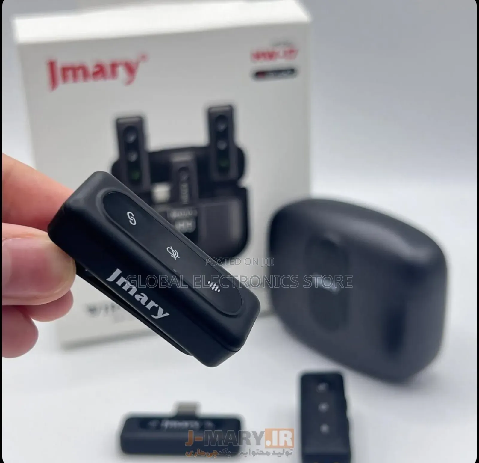 Original Jmary 2.4g Wireless Mic ( ልክ እንደ Rode Mic ከፍተኛ የድምስ ጥራት ያለው )