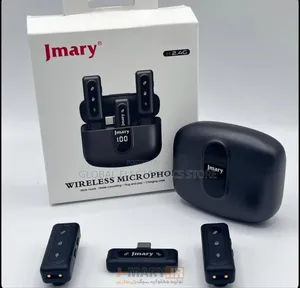 Original Jmary 2.4g Wireless Mic ( ልክ እንደ Rode Mic ከፍተኛ የድምስ ጥራት ያለው )