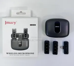 Original Jmary 2.4g Wireless Mic ( ልክ እንደ Rode Mic ከፍተኛ የድምስ ጥራት ያለው )