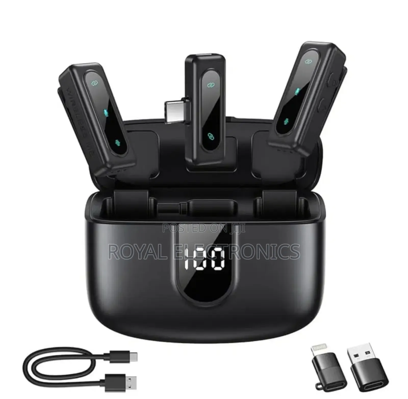 Ultra Low Latency (<20ms) Jmary 2.4g Wireless Microphone for Mobile