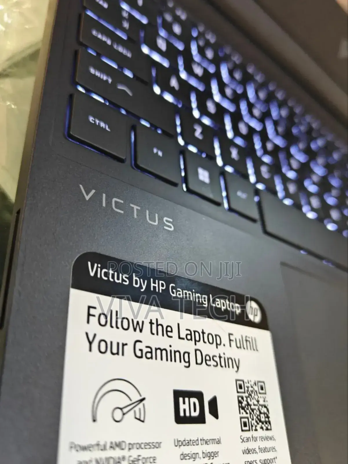 New Laptop HP Victus 16 16GB AMD Ryzen 7 SSD 512GB