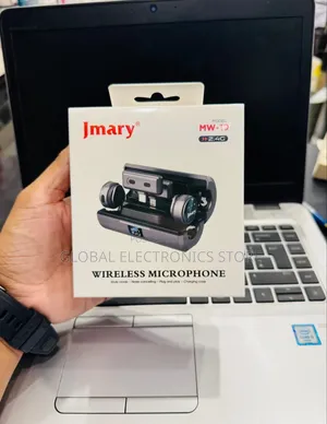 Jmary Dual Wireless Mic (ልክ እንደ Hollyland Mic ከፍተኛ የድምፅ ጥራት ያለው)