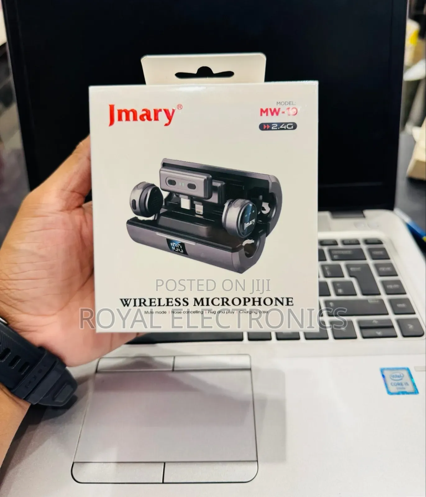 Jmary Dual Wireless Microphone for Mobile (Type C and iPhone