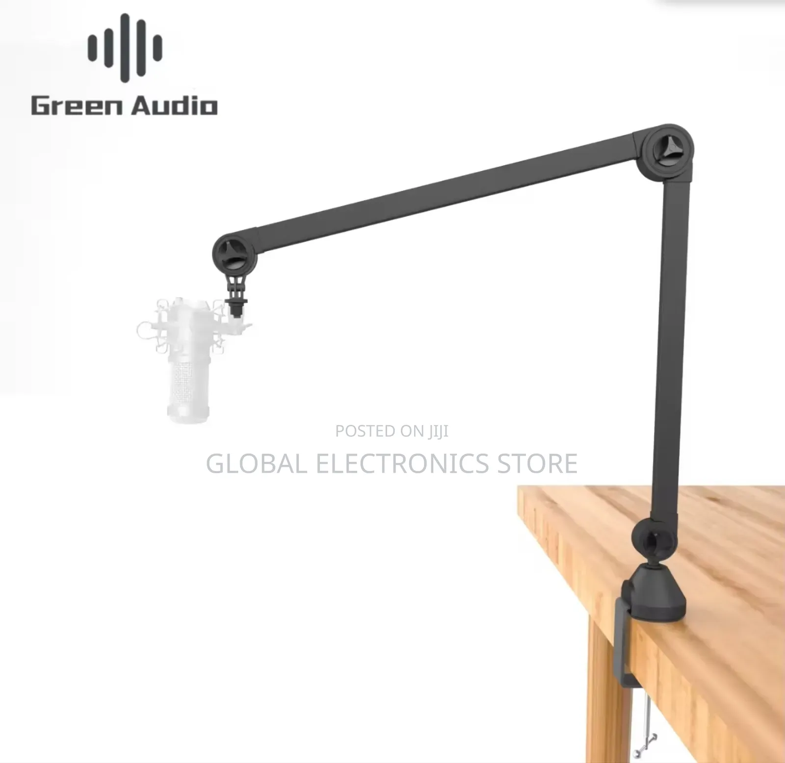 Professional Microphone Stand Adjustable Boom Arm(ለሁሉም አይነት Mic የሚሆን)