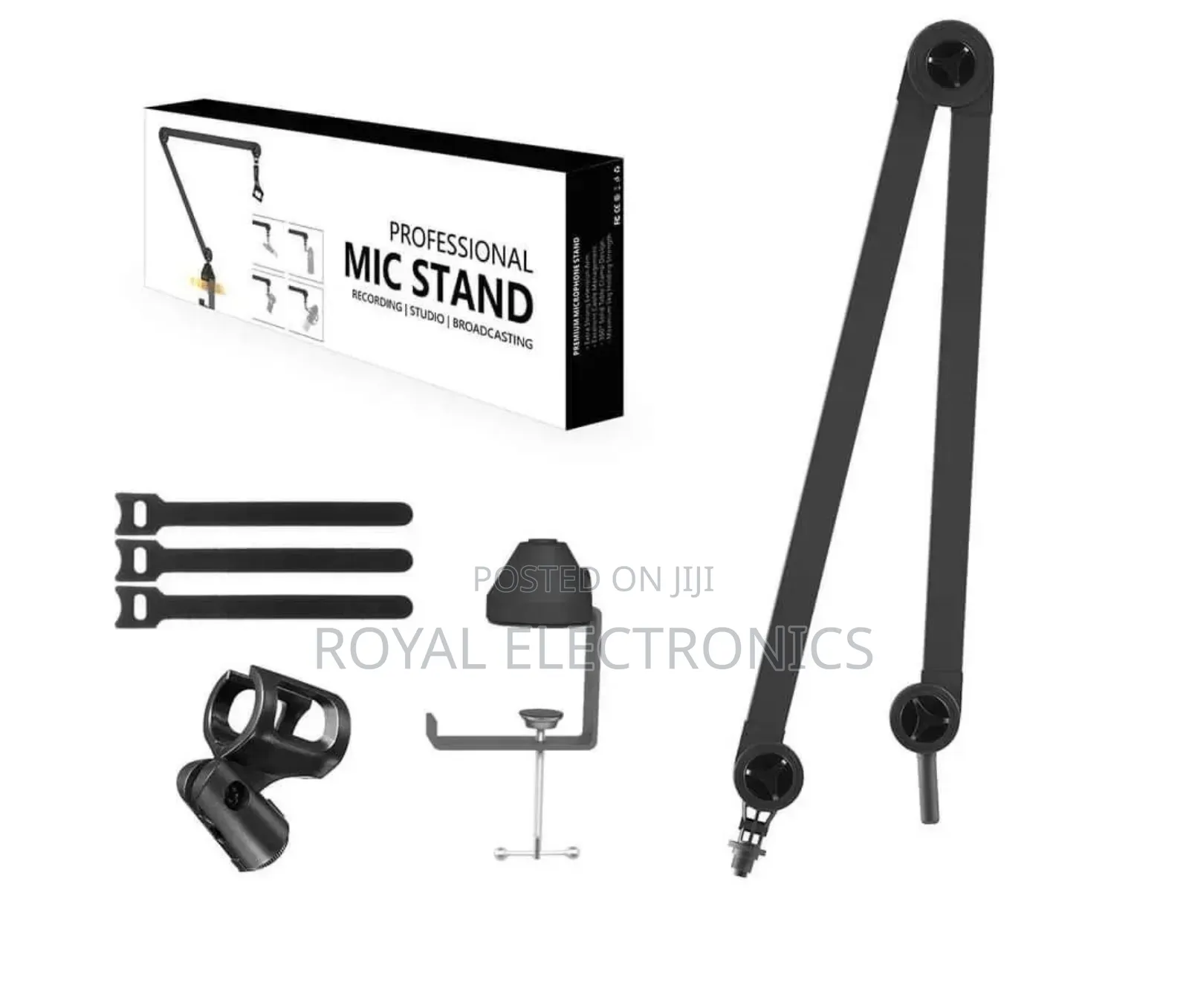Professional Adjustable Microphone Stand (እስከ 5kg መሸከም የሚቺል )
