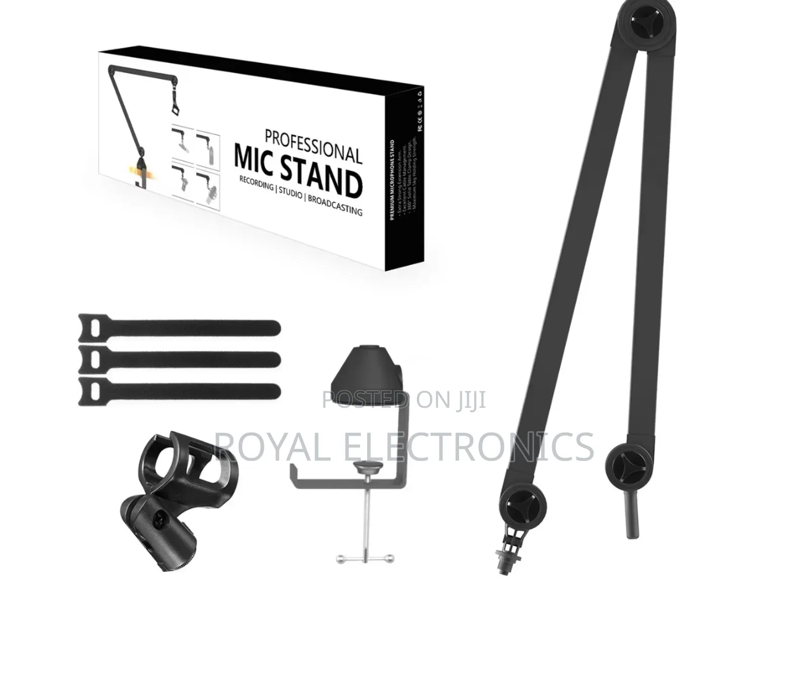 Professional Adjustable Microphone Stand (እስከ 5kg መሸከም የሚቺል )
